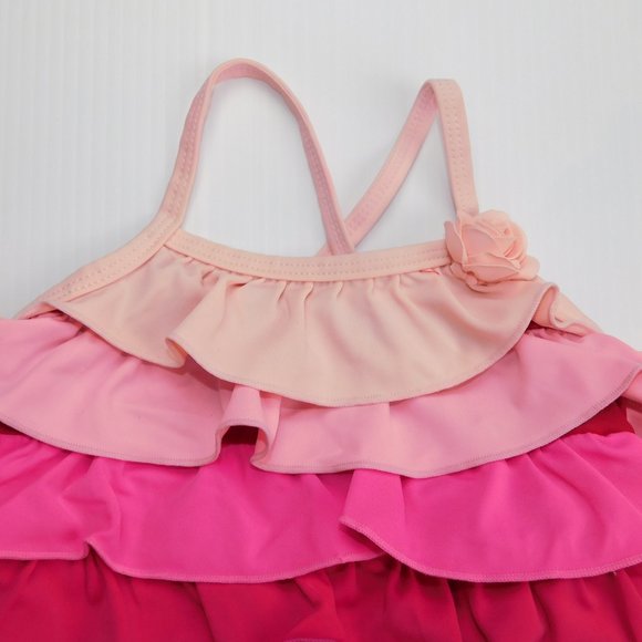Joe Fresh Baby 6-12 months Ruffle Bathing Suit - Picture 2 of 6